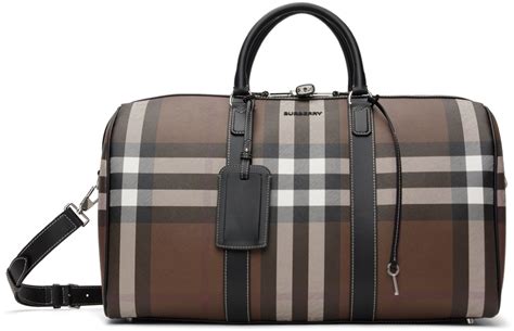 burberry small boston bag|Burberry holdall.